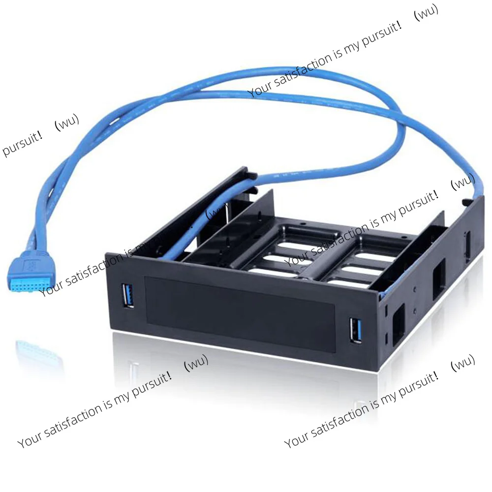 2 USB 3.0 front panels with 3.5-inch device/HDD or 2.5-inch SSD/HDD to 5.25-inch floppy to optical drive bays