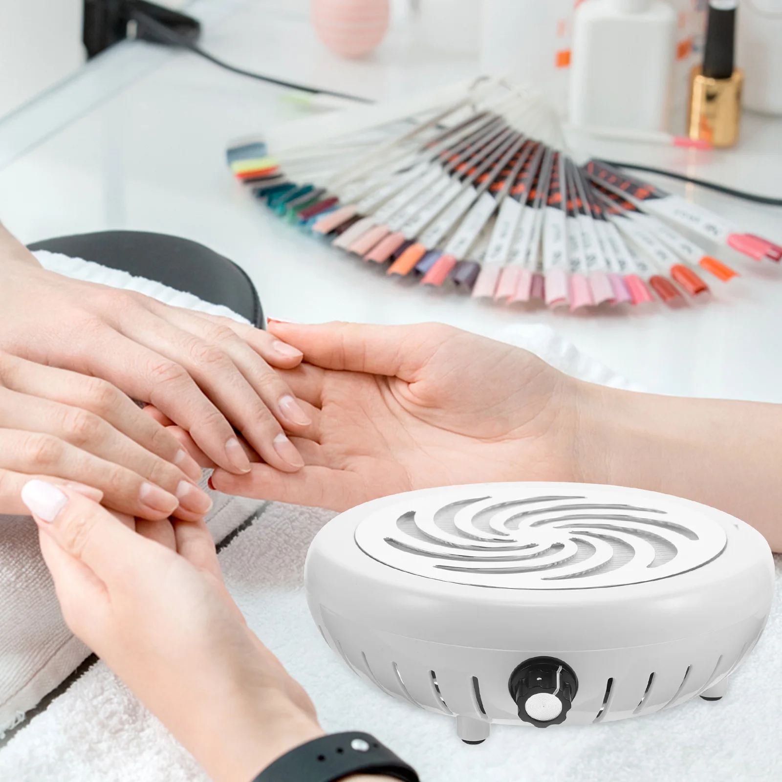 مكنسة كهربائية لفن الأظافر، جامع شفط عالي السرعة قابل للتعديل لخدمات مانيكير احترافية، جامع الحطام لفن الأظافر #3