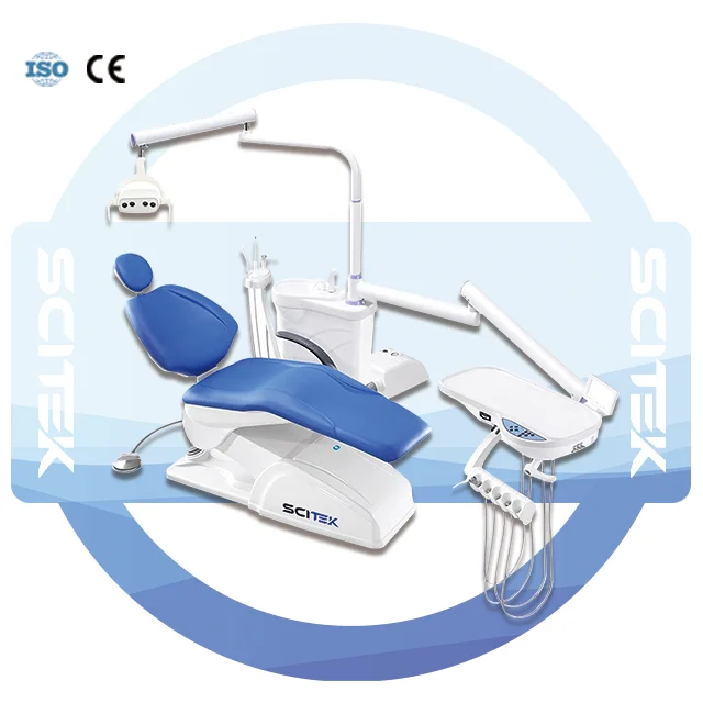 Dental Chair Auto Spit Flush Filter Sensor Control System Electric Lift System Plastic Material for Dental Clinics