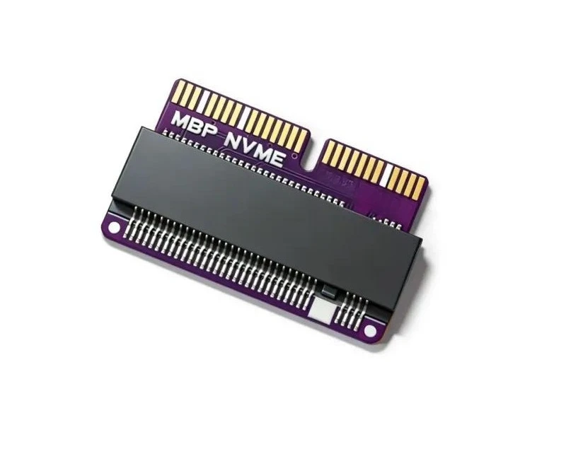 Upgrade your aging Apple laptop with our high performance M.2 NVMe SSD adapter designed specifically for MacBook Pro and