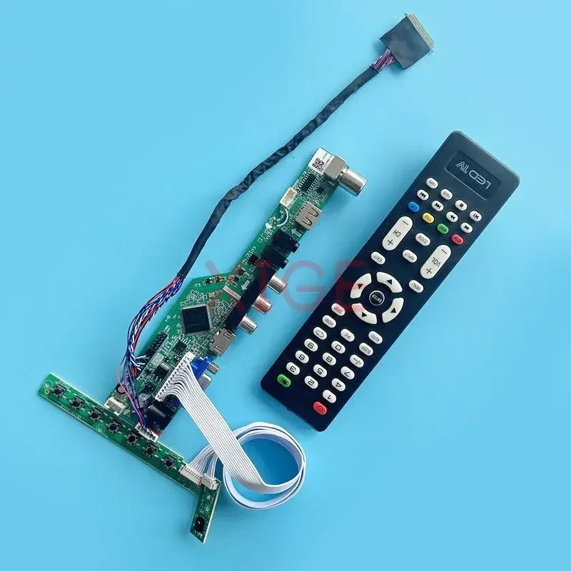 For LTN116AT07-301 LTN116AT07-401 Driver Controller Board 1366x768 HDMI+VGA+AV+USB 40-Pin LVDS Laptop Screen Analog TV 11.6