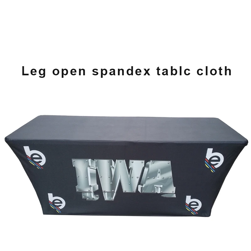 Customzed Table Cover For Outdoor Customized Logos Customized Color For Exhibition Event Outdoor Customized Size 6FT 4FT 8FT