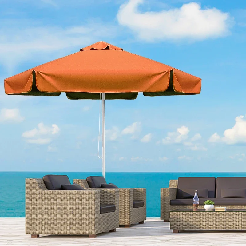 Pare-soleil promotionnel coupe-vent de grande taille, parasol personnalisé, marché d\'été, piscine, restaurant, jardin, patio extérieur, parasol de