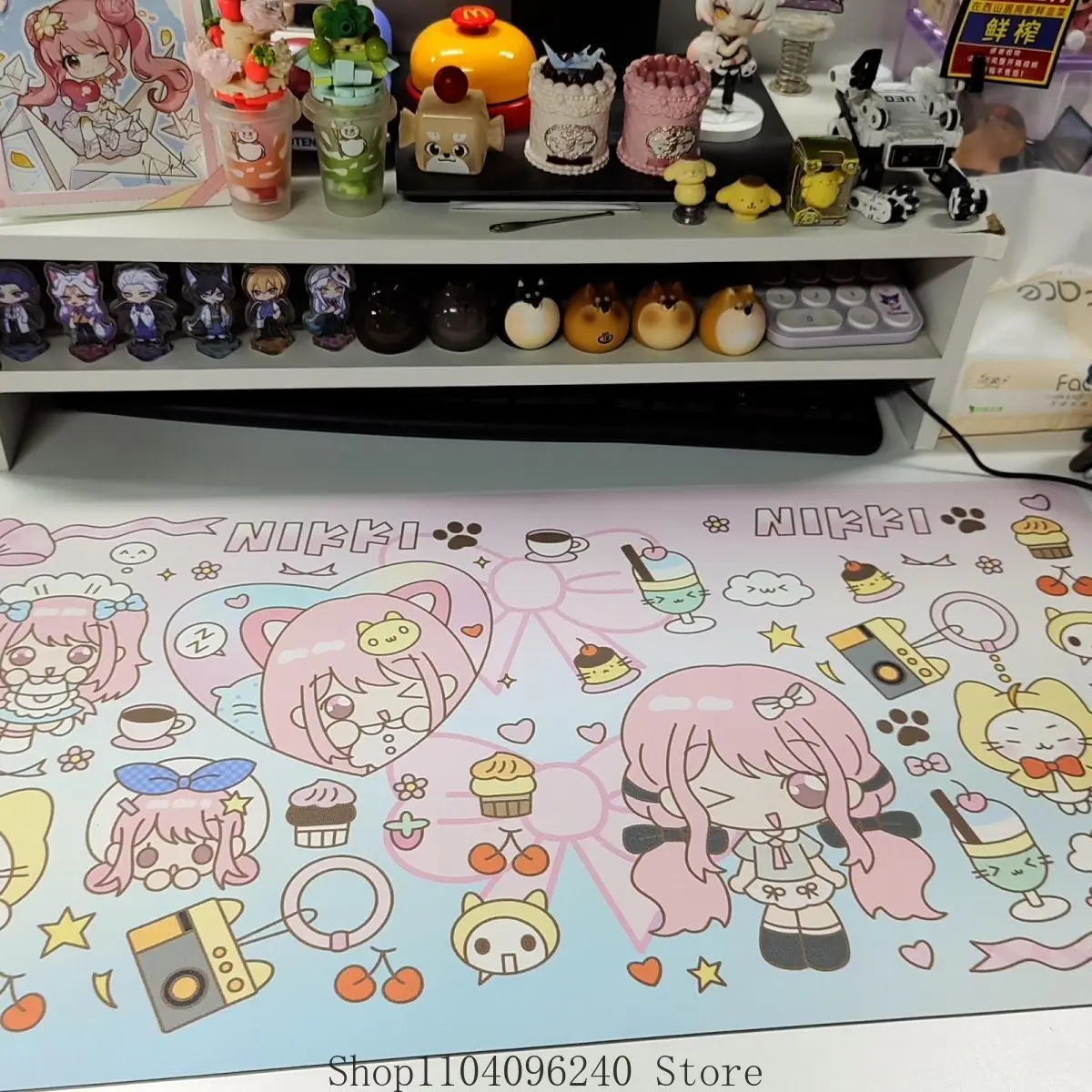 إنفينيتي نيكي أنيمي تأثيري طاولة جلدية حصيرة الجلود حصيرة عنبر المنزلية تحديد الموقع دفتر الكتابة التميمة طالب المشجعين هدية #1