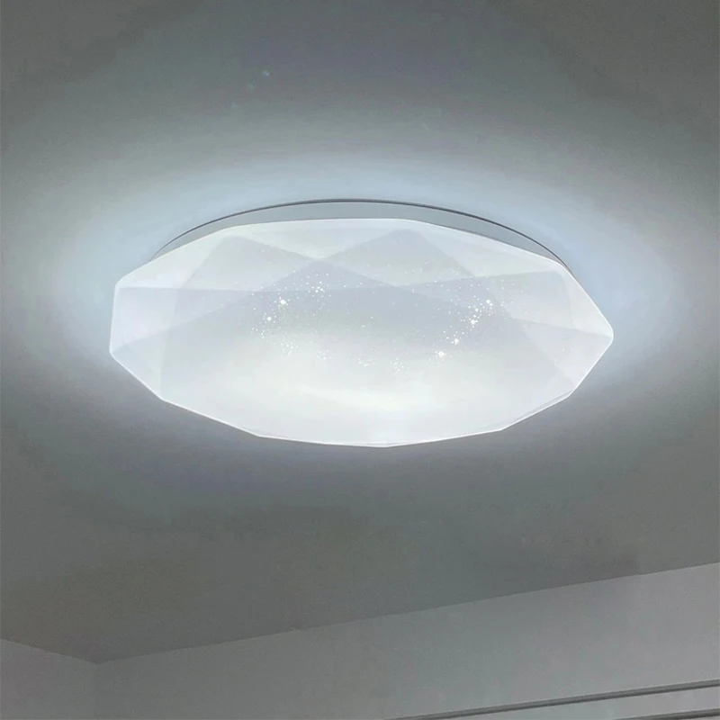 LED Ceiling Lamp for Dining Room 36W 24W Starry Sky LED Ceiling Chandelier Light Fixture for Living Room Bedroom Decor Lighting