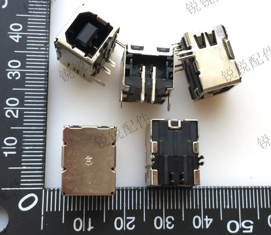 For Foxconn RJ45 network socket 13 pins, network socket, 90 degrees with light, network socket, crystal head socket
