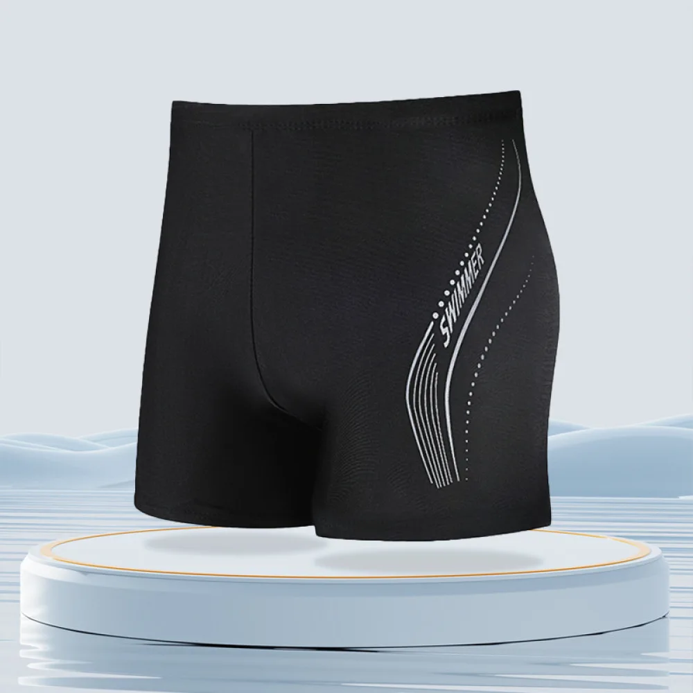 Summer Mens Swimwear Quick Drying Swim Trunks Breathable Beach Shorts Comfortable Fashion Swimming Board Shorts