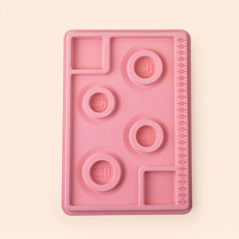 Bead Design Measuring Tray DIY Bracelet Jewelry Making Scale Display Plate For Beading Stringing view 5