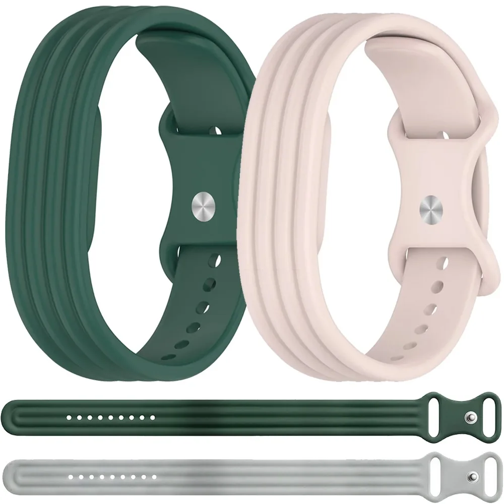 Silikon-Schlaufenarmband für Google Fitbit Air Sportarmband Ersatz-Armband für Fitbit Air Fitness-Tracker Gürtelzubehör