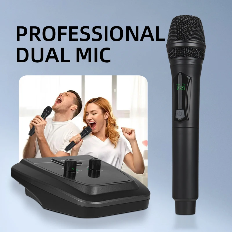 2.4G 무선 KTV 마이크 1-2 단계 성능 마이크 홈 가라오케 대외 무역 309 마이크