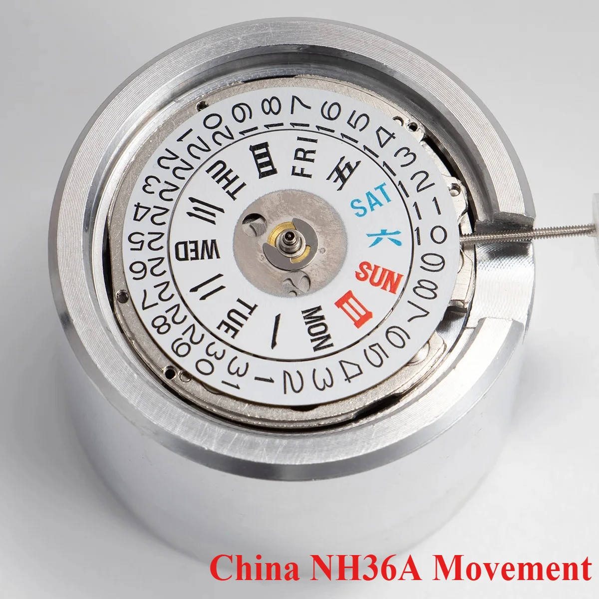 NewChina NH36A Movement Can Replace The Japan NH36 Movement Date 3 o'clock Week Calendar High Accuracy Automatic Mechanical NH36