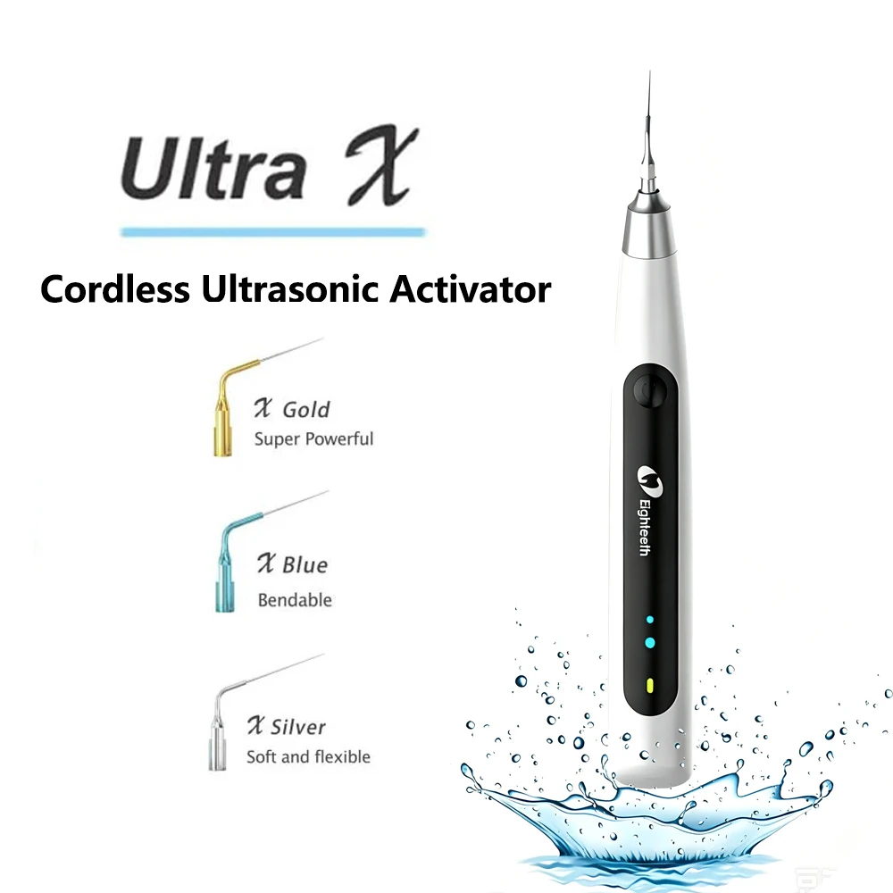 Ультразвуковой ирригатор Endo Ultra X для корневых каналов, беспроводной, 6 насадок, инструмент для эндодонтического лечения зубов
