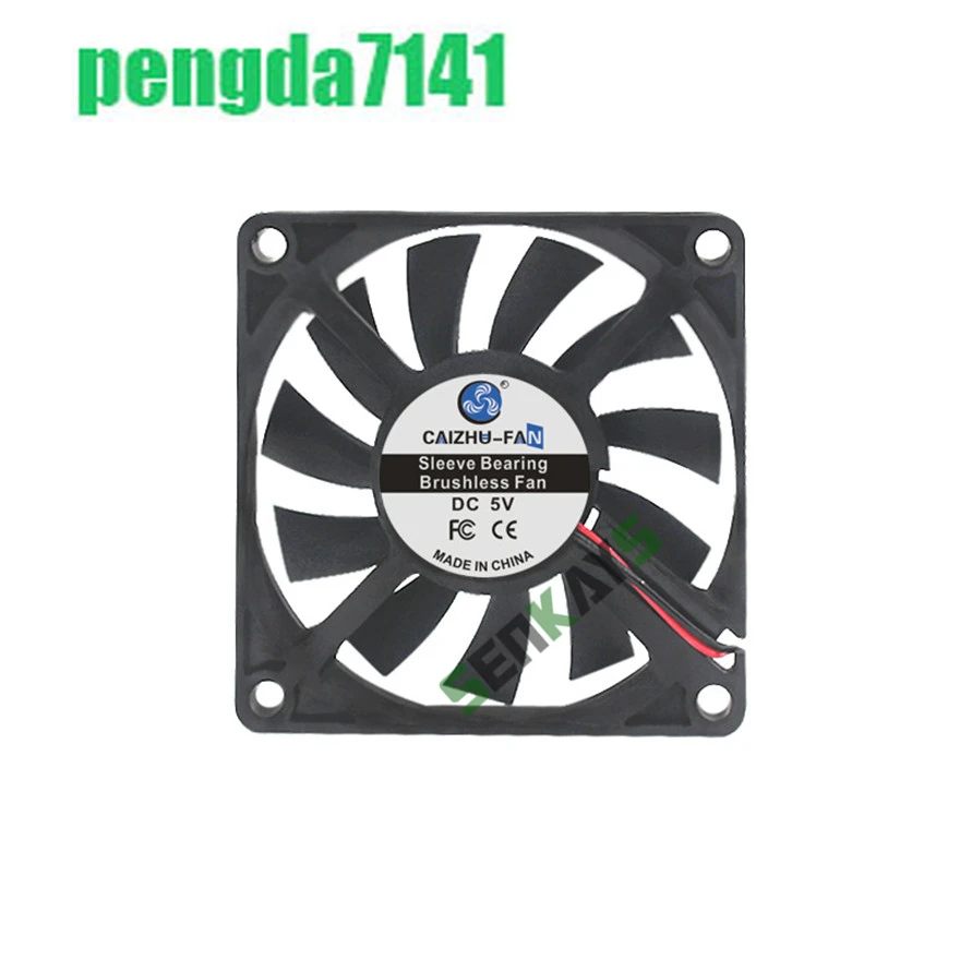 

7010 70MM 70*70*10MM DC 5V 12V 24V Ultra-thin USB Cooling Fan Comptuter CPU Cooling Fan Laptop Cooling fan 2pin