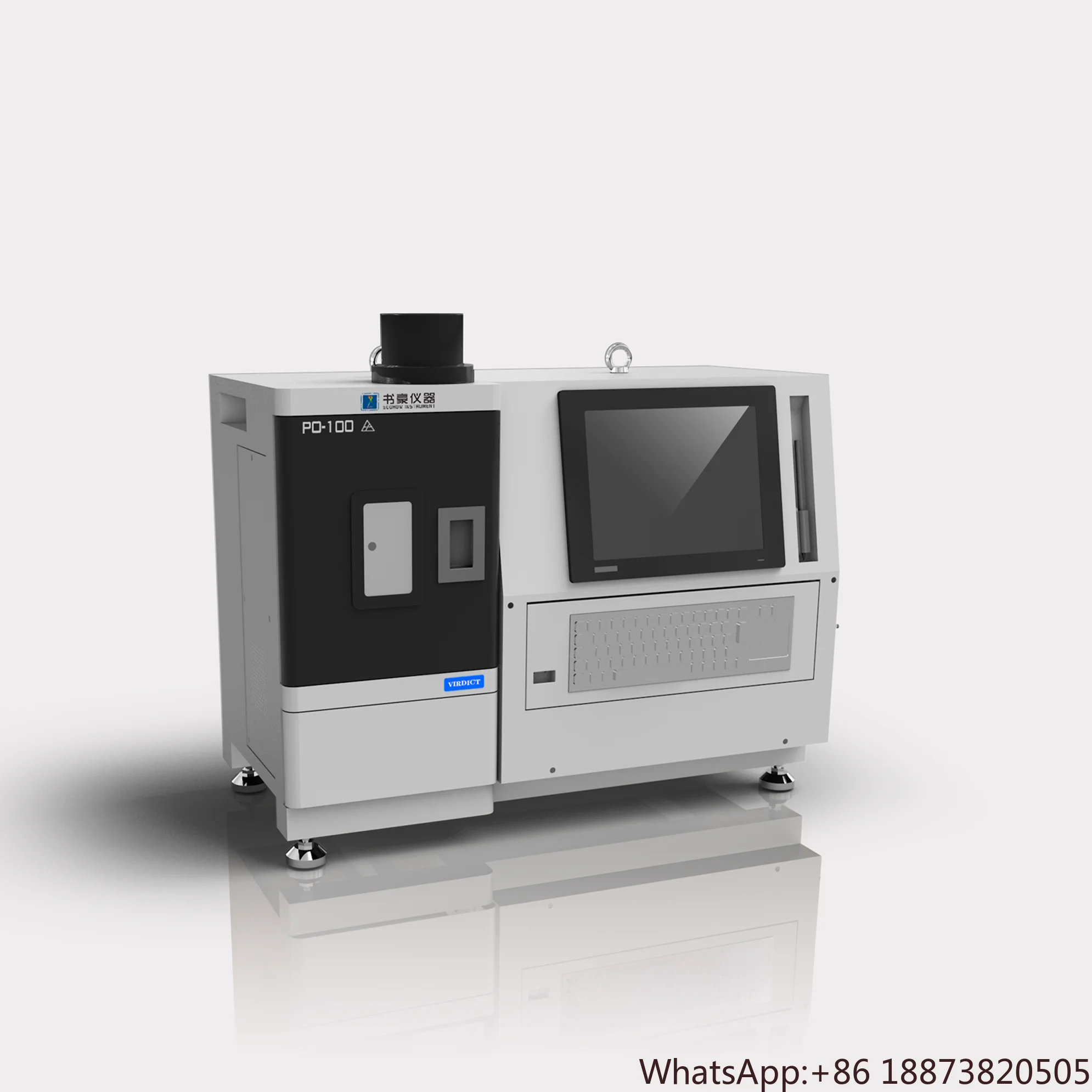 Paschen-Range estructura óptica PO100 RDE-Espectroscopia de emisiones ópticas
