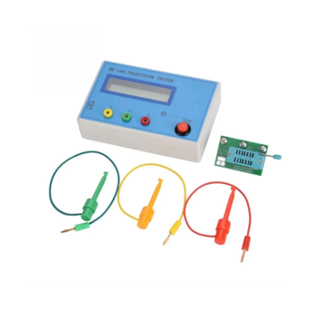 -168 Transistor Tester Measuring Resistance Capacitor Inductance Rlc Meter Voltage RLC NPN PNP MOS Meter