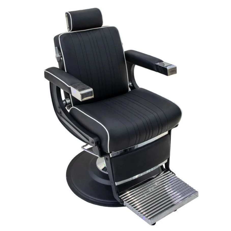 

@#@#Business Style Barber Shop Chair Gym Use Modern Design Synthetic Leather 360 Degree Rotating Hospital Use Durable Reclining