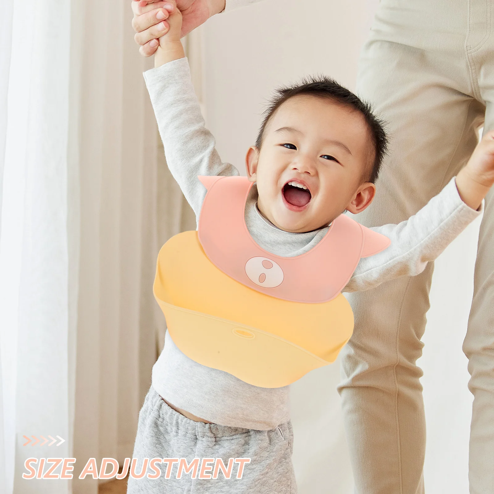 

Силиконовые водонепроницаемые регулируемые нагрудники для кормления малышей, защита от пятен от еды, защита одежды при еде, нагрудники для кормления младенцев