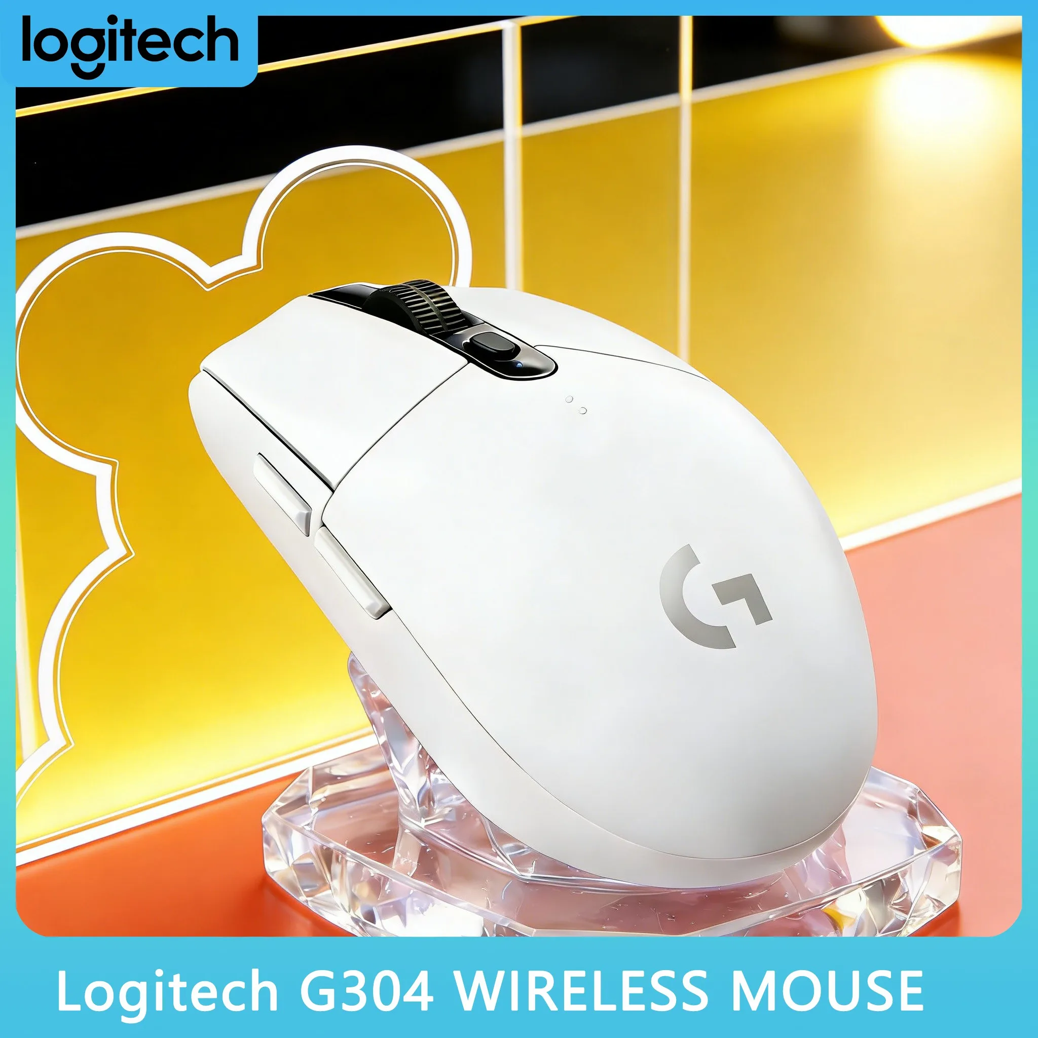 

Беспроводная игровая мышь Logitech G304/G305 с технологией LIGHTSPEED, 12000 DPI, высокая точность