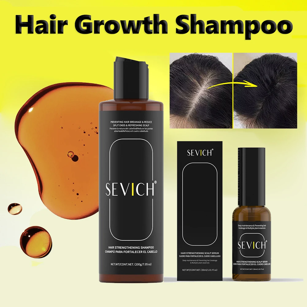 Haarwachstumsshampoo, natürliche Anti-Haarausfall-Produkte, Shampoo, Haarwachstumsserum, pflanzliches Haarwachstum, beruhigende Kopfhaut, intensive Reparatur