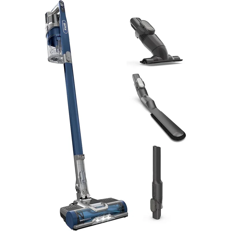 

Shark Anti-Allergen Cordless Lightweight Stick Vacuum, 40 min runtime, Blue