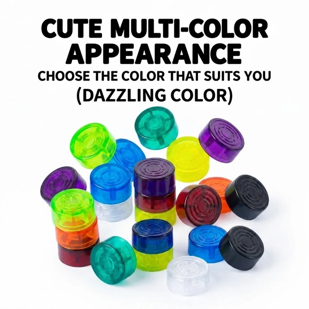 1Pc Plastic Guitar Effects Pedals Cap Transparent Multi Color Guitar Pedal Button Caps Guitar Effects Parts