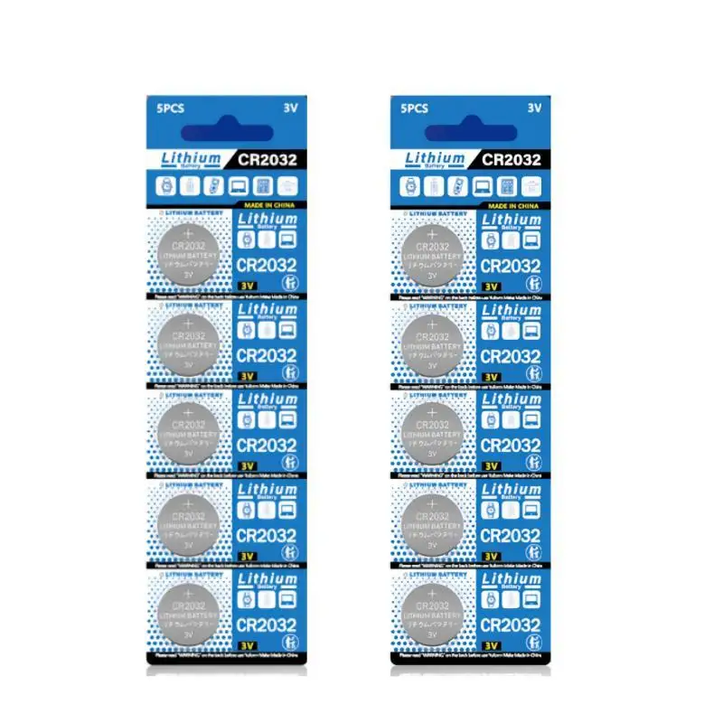 CR2032 30PCS Button Battery ECR2032 DL2032 BR2032 L2032 Coin Cell Batteries for Toys Clock Remote Controls Watch