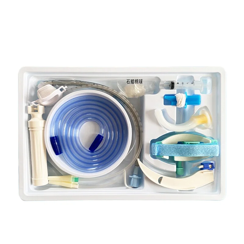 10 medical sterile tracheal intubation kits, disposable general anesthesia kits, airway catheter combination kits