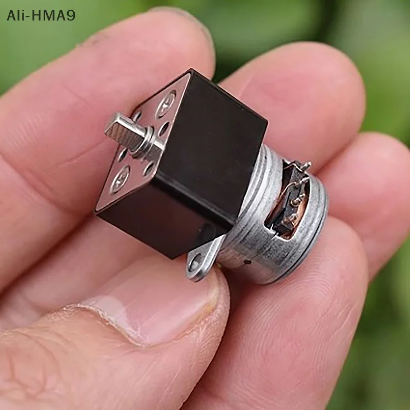 HMA9-1PC Micro Full Metal Gearbox Gear Stepper Motor Mini 15mm 2-Phase 4-Wire Gear Stepper Motor DIY Robot Car Monitor Camera