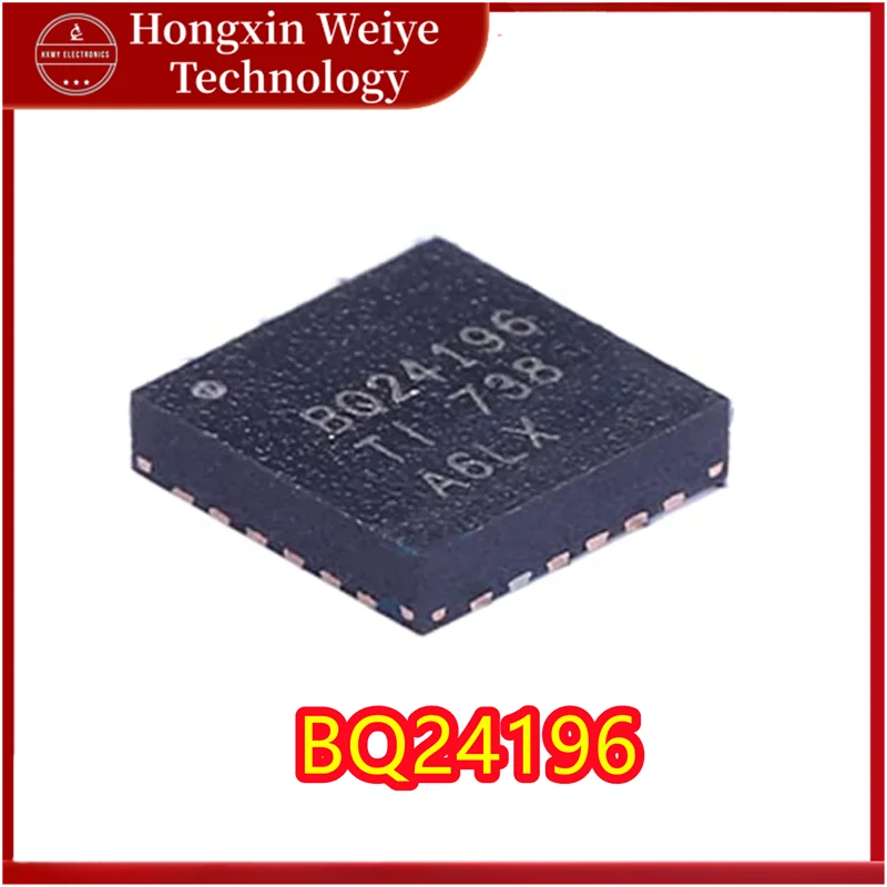 (10/20Pieces) BQ24196 BQ24196RGER Marking BQ24196 VQFN-24 Power Management IC Battery Charger Chip Original New Fast Shipping