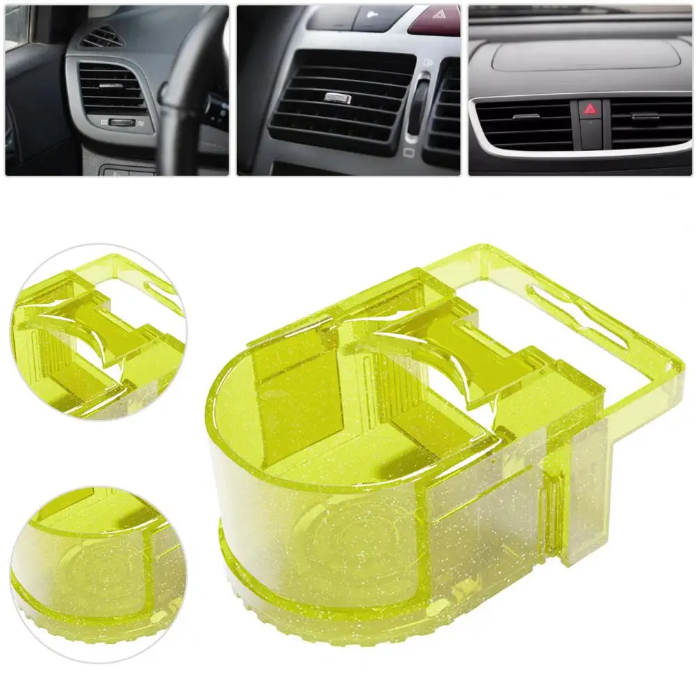 Car Cup Holder Anti-Shake Strong Load-bearing Universal Car Air Vent Cup Holder Clip-on Air Vent Drink Cup Holder Car Supplies