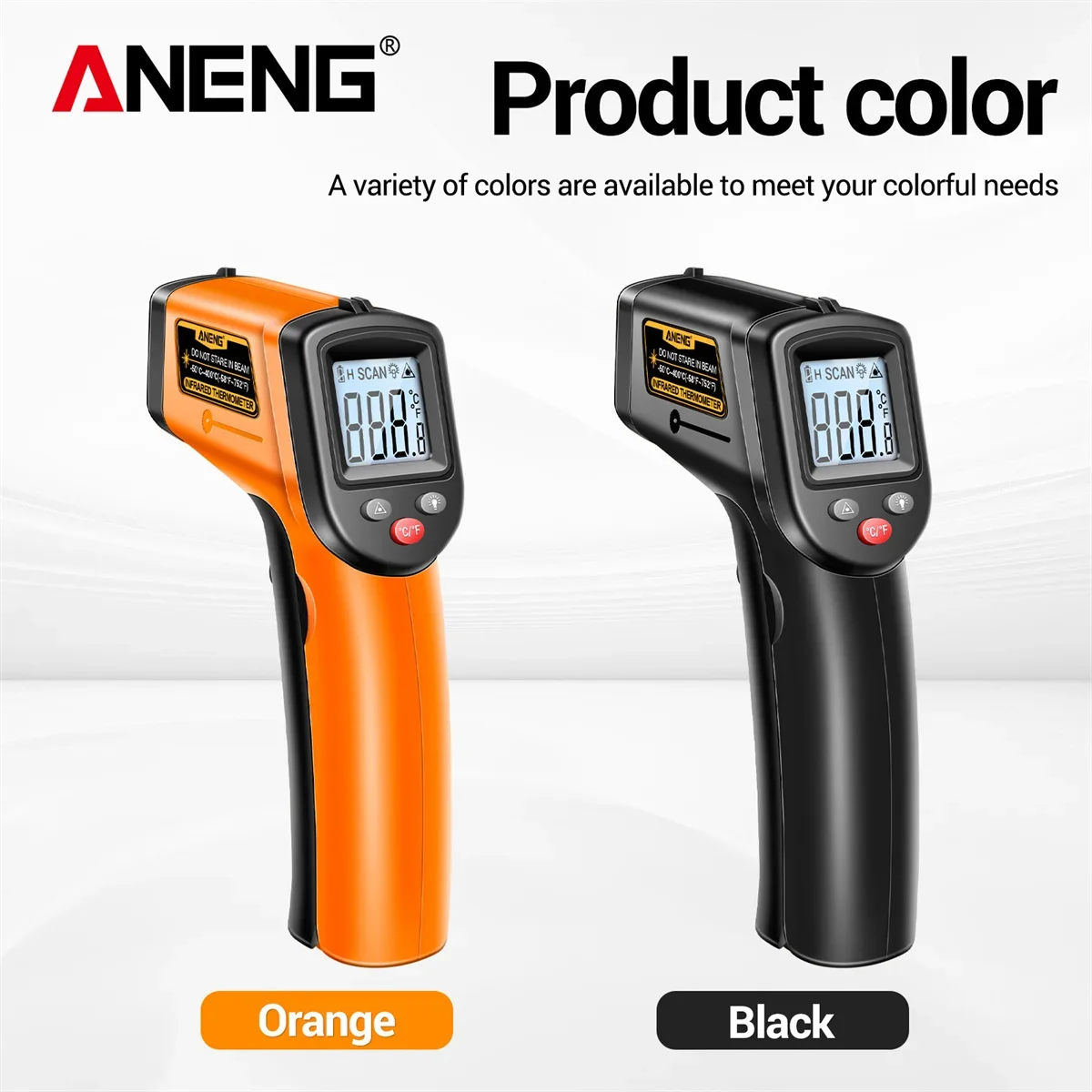 ANENG TH201 Infrared Thermometer Hygrometer Accurately Measure Temperature and Humidity Levels Infrared Electronic Handheld