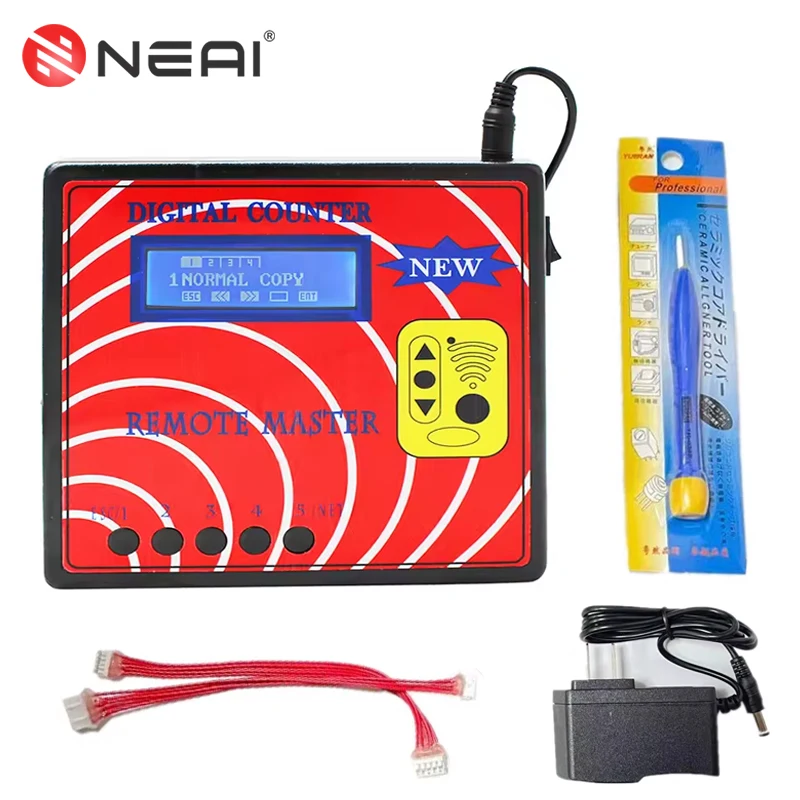 

Цифровой счетчик частоты, фиксированный подвижный дистанционный копир, мастер-регенератор гаражных ворот, радиочастотный пульт дистанционного управления, программатор ключей