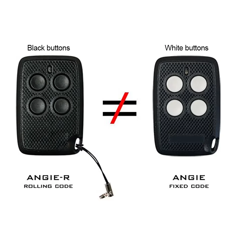 Для PROTECO ANGIE-R 433,92 МГц с подвижным кодом, пульт дистанционного управления для гаражных ворот, PROTECO 433 МГц, командный передатчик открывания ворот