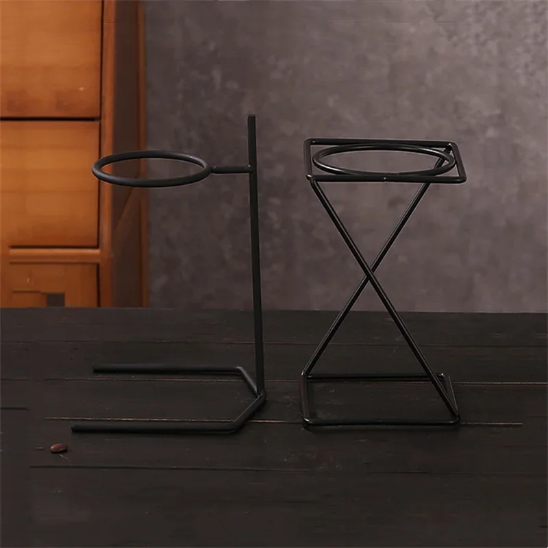 Coffee Hand Brewing Rack V-shaped Drip Filter Cup Holder Metal Coffee Stand Multi-purpose Coffee Filter Cup Holder