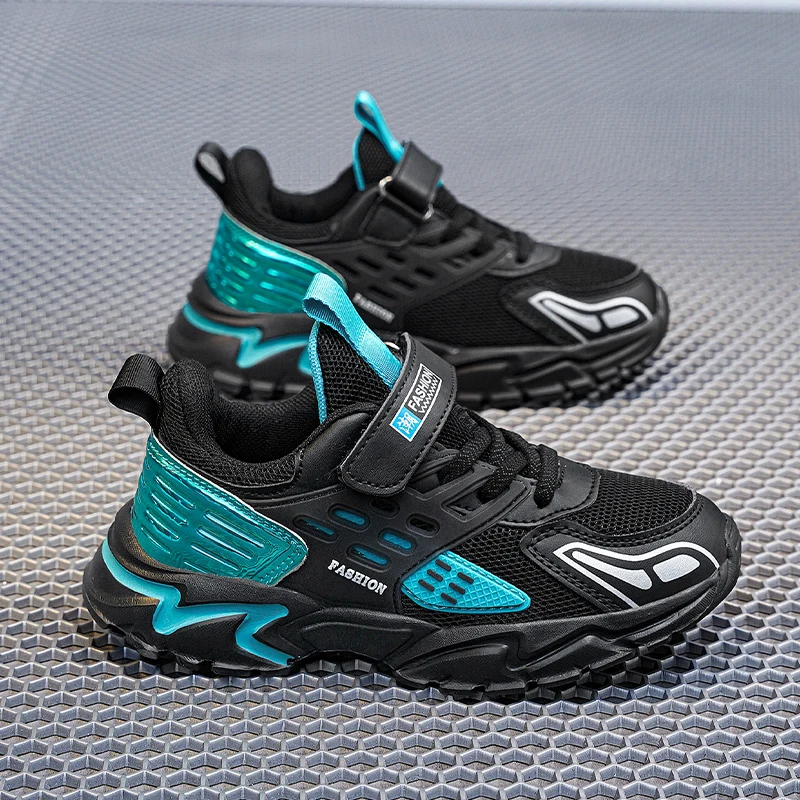 Brand Kids Shoes Summer Breathable Lightweight Sneakers Children Non-slip Sports Shoes Comfortable Boys Running Sneakers