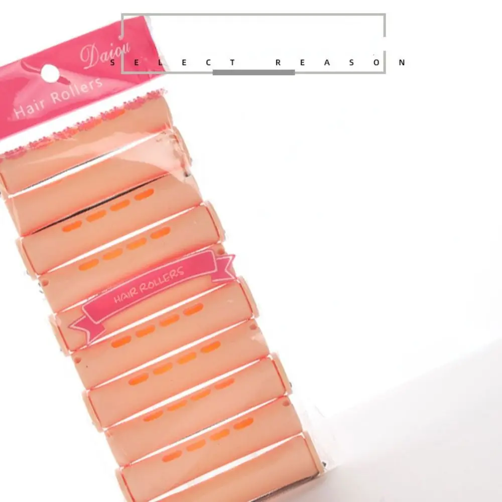 12 Color Professional Rubber Band Hair Clip Dry Wet Hair Hair Salon Hairdressing Maker Hair Roller Curling Curler Perm Rod