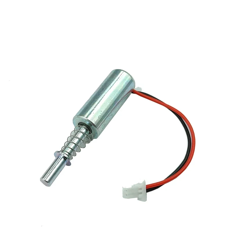 

DC 3V/5V 6V/9V/12V/24V Mini Tiny 8MM Cylindrical Suction Inhalation Type Solenoid Electromagnet Stroke 5mm DIY Fingerprint Lock