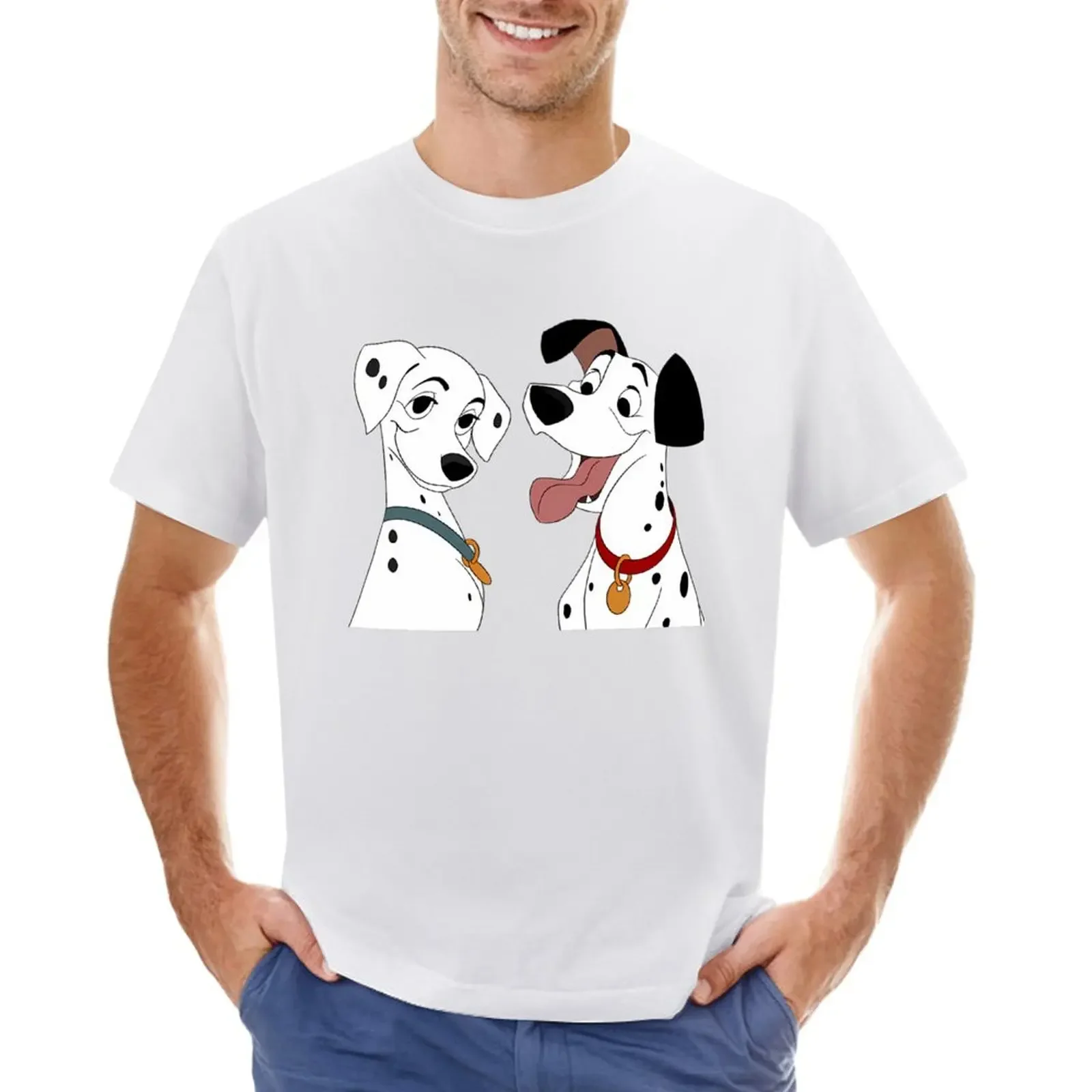 

Pongo and Perdita T-shirt summer clothes oversized mens clothing