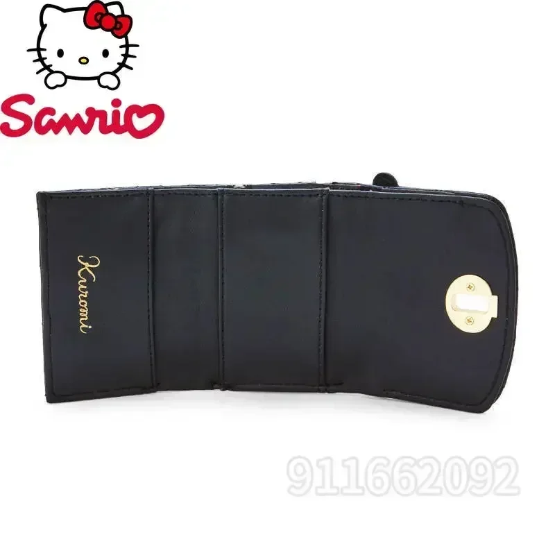 Sanrio Kuromi New Women's Bag Luxury Brand Original Fashion Women's Shoulder Bag Cartoon Women's Wallet Multifunctional Style