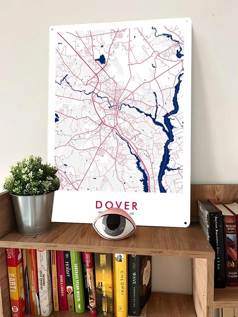 دوفر صفيح تسجيل خرائط المشارك لوحة معدنية خمر علامات معدنية مخصصة للمنزل غرفة الديكور رجل الكهف القهوة بار الملحقات