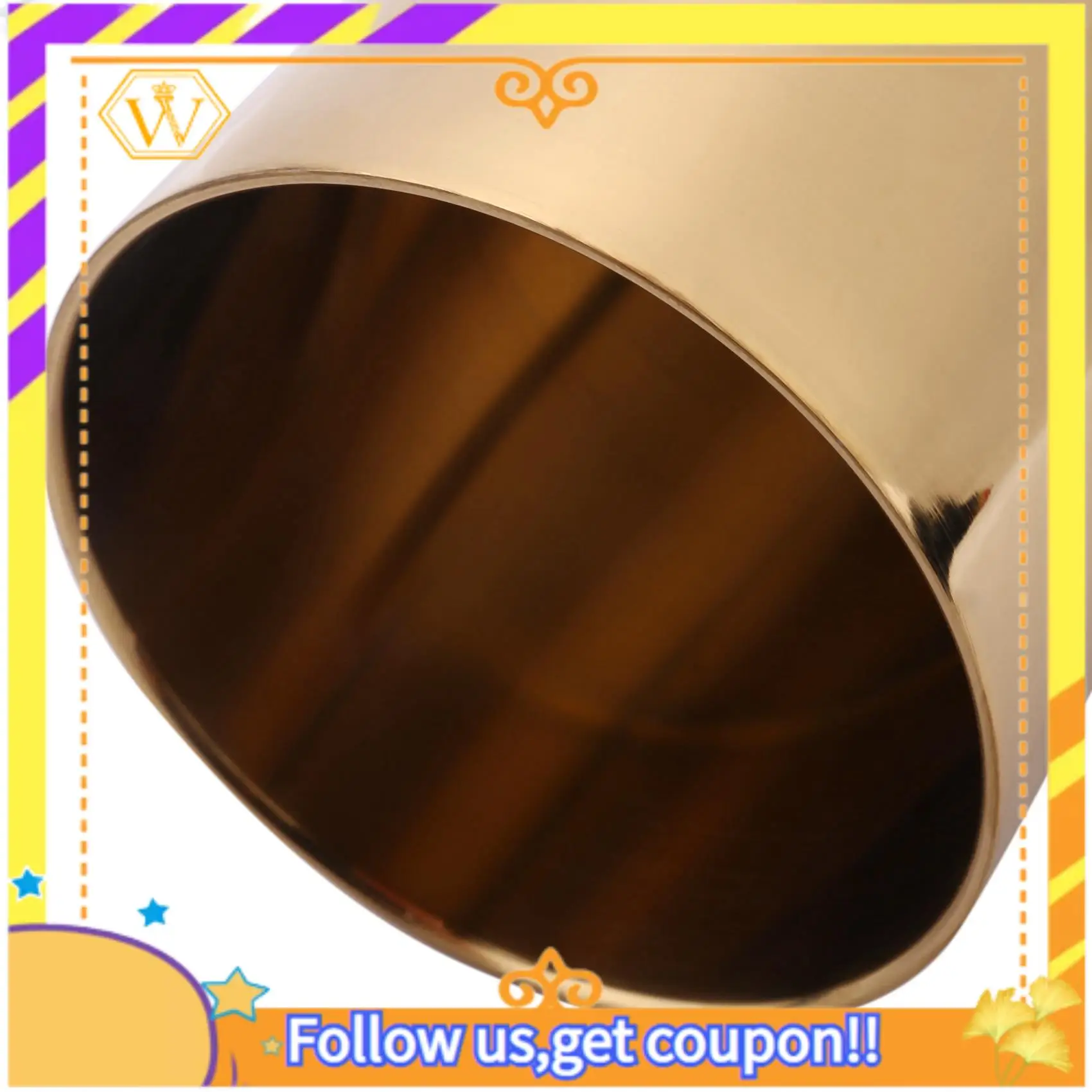 A01K-3X Gold Flower Vase Pen Holder Desktop Storage Container For House Office - Cylinder
