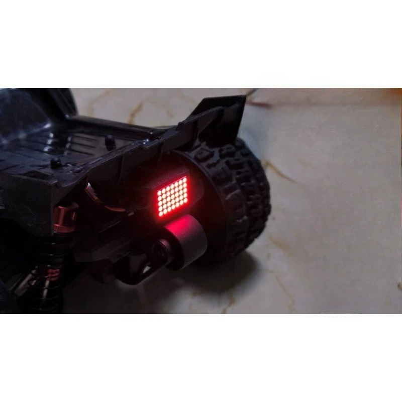 For MJX 14210 1/14 RC Desert Bigfoot Truck Dot Matrix Taillight, 5-7.4V LED Light Module,  Upgrade Accessory for Off-Road Buggy