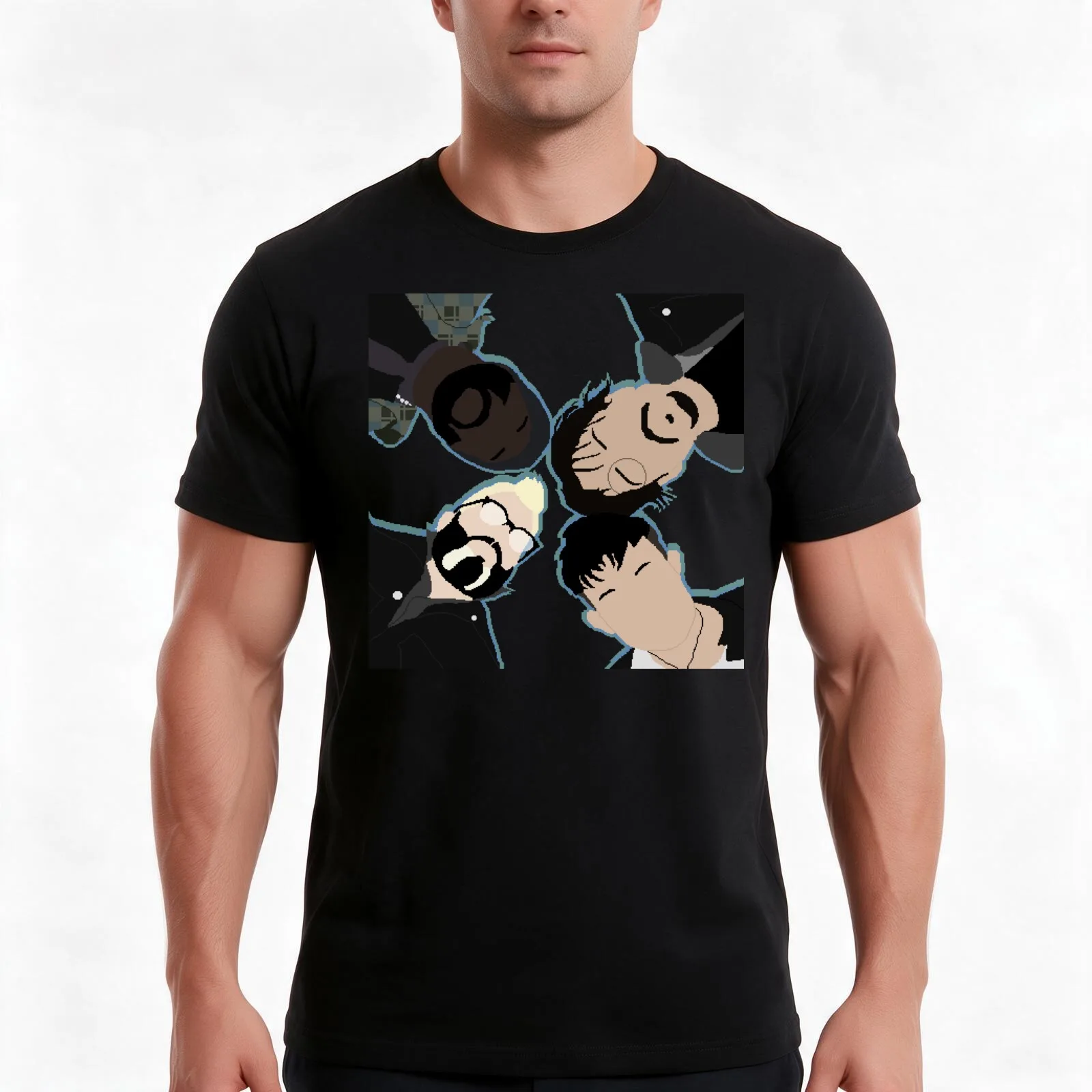The Rowdy 3 T-Shirt, Summer Casual Cotton Tee, Oversized Streetwear Tops, Vintage Graphic Print, Loose Fit Short Sleeve