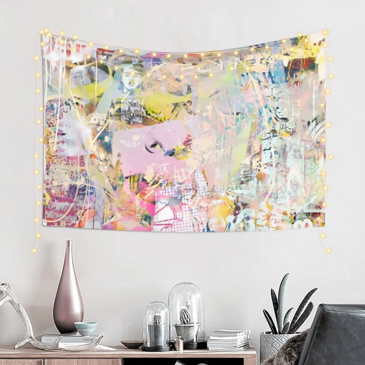 

City of Hope Tapestry Room Ornaments Outdoor Decor Mushroom Decorations For Your Bedroom Tapestry