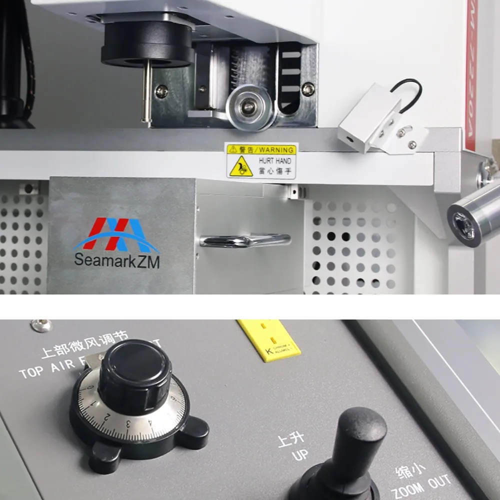 ZHUOMAO Align Bga Machine R7220C Soldering Station Optical Alignment R7220A Repair Rebaling Machine For Chip Pcb
