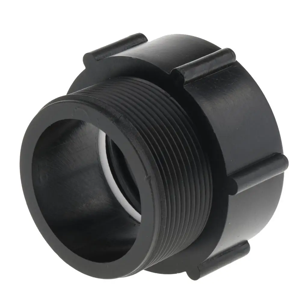 

Plastic 2 inch IBC Tote Valve Adapter, IBC Tank Fitting for DN50 BSP Hose - Coarse to Fine Thread, Easy to Install