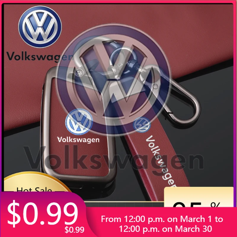 

Car Tools 2026 Hot Styling Mouldings For VOLKSWAGEN VW 3 Buttons Zinc Alloy Car Key Case Cover Fob For VW Volkswagen Golf 7 MK