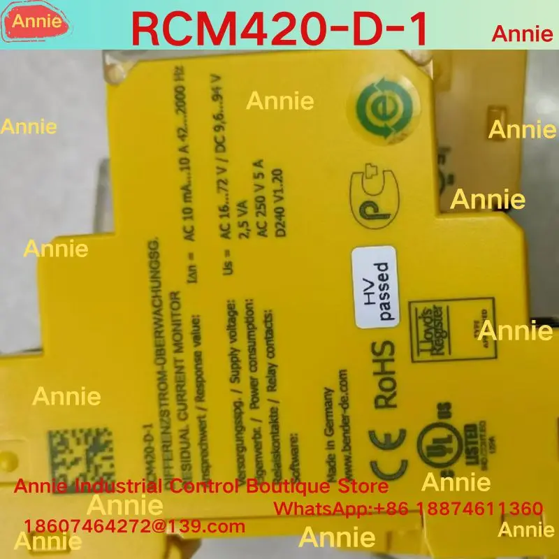 Second-hand test OK .  Insulation detector RCM420-D-1