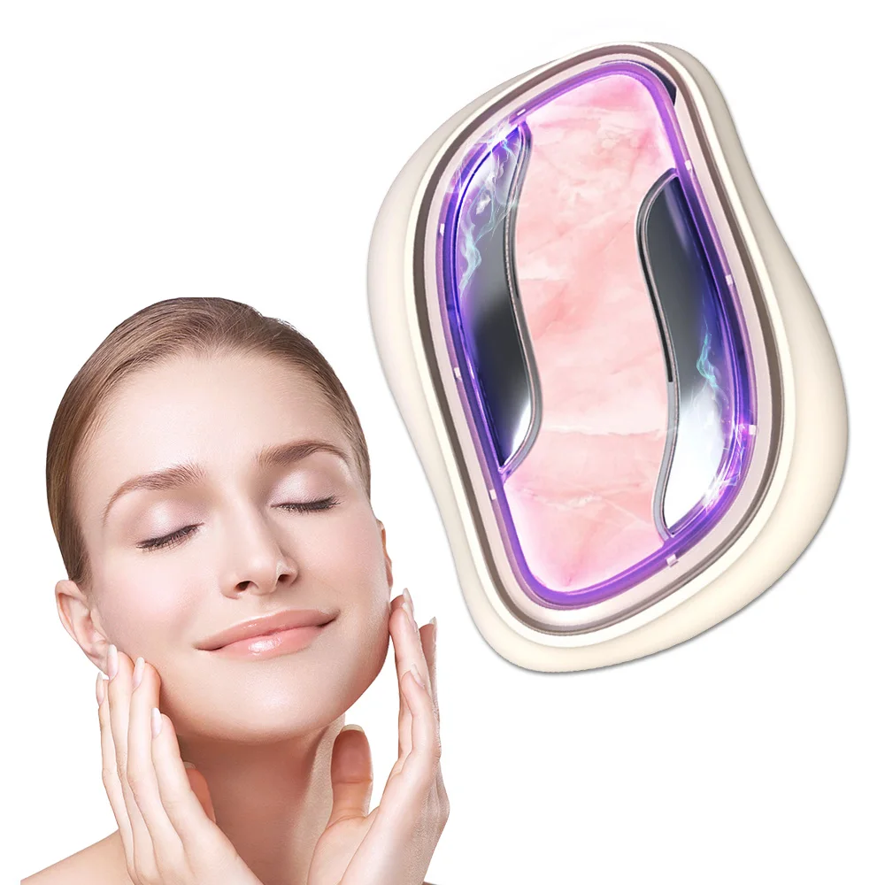 Skin Tightening Face Machine Facial Massager Light Therapy for Face 3 in 1 Microcurrent Facial Device Home Use Anti-Aging Device