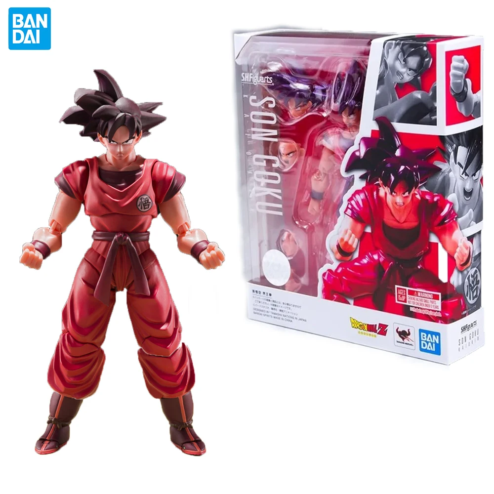 

В наличии Bandai S.H. Фигурarts Dragon Ball Z Son Goku Kaiouken, стимуляция аниме, Коллекционные Подарочные игрушки для мальчиков